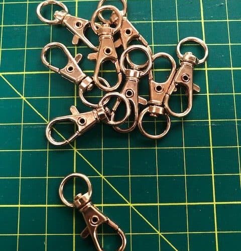 Antique Gold Snap Hook