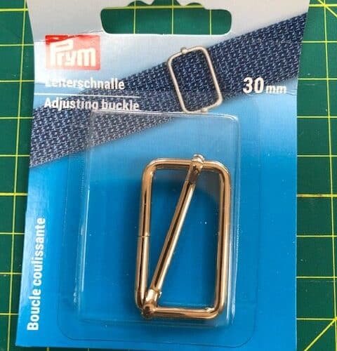 Prym Gold Strap Adjuster Buckle