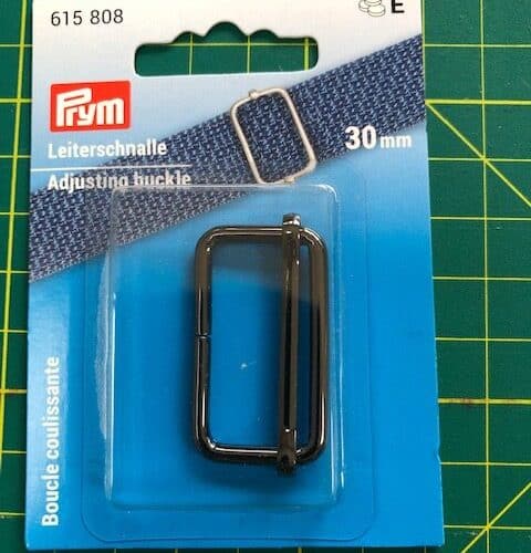 Prym Gun Metal Strap Adjuster Buckle