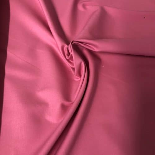 Rio Pink Stretch Cotton - Sateen