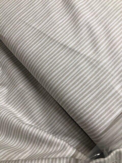 Straws - Gray Flannel - 100% Cotton Flannel