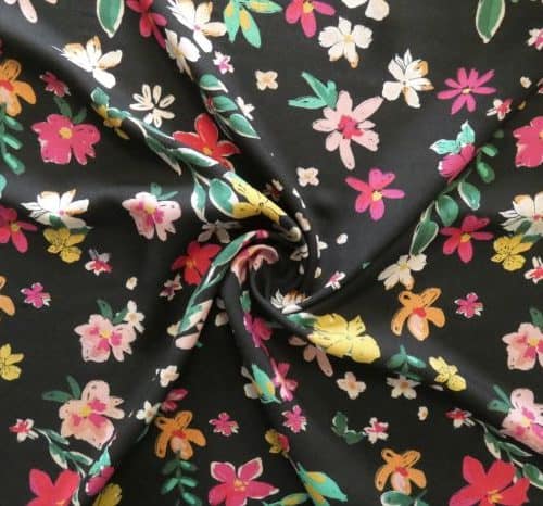 Fleur De Nimes - Viscose Challis Lawn