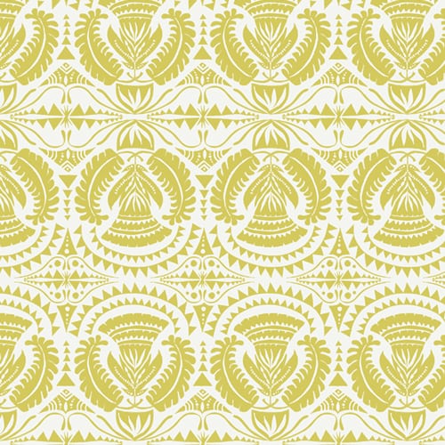 Honeyleaf in Cotton from Pollinate designed by Jessica Swift for AGF