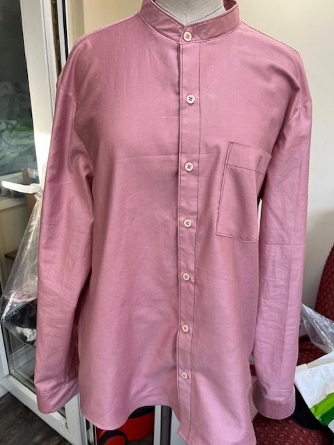 The finished Jensen Mens Shirt