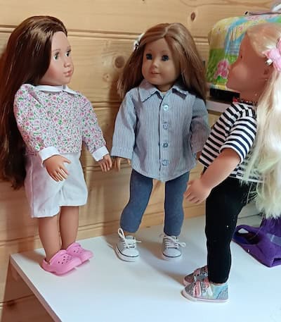Vicky's doll outfits