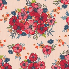 Blooming Burst Sunrise, Premium Cotton