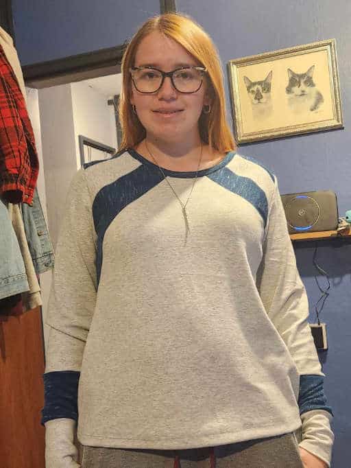 colourblock sweater